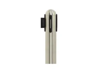 Afzetpaal Securit RVS met rolband 210cm rood - 5