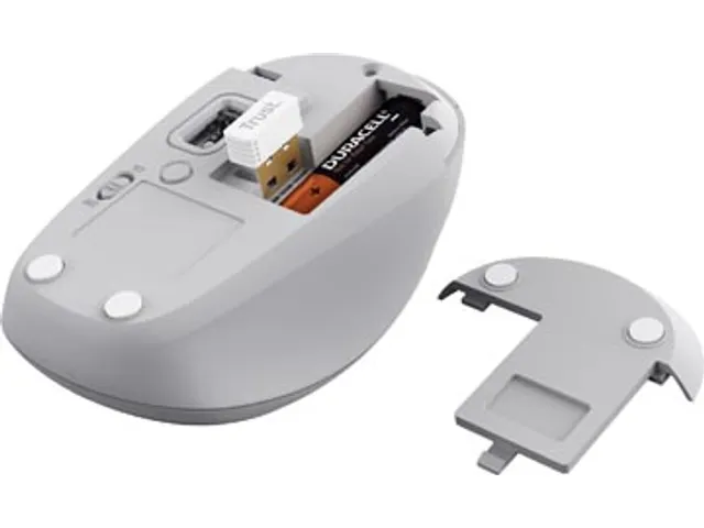 Trust Yvi+ Compacte draadloze muis Wit