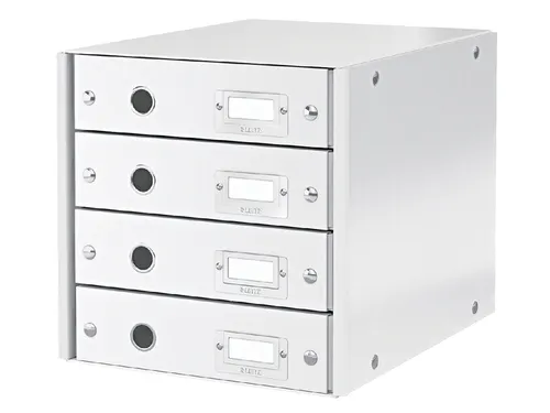 Ladenbox 4 Laden Leitz Click & Store 4 Laden Wit 81% gerecycled karton