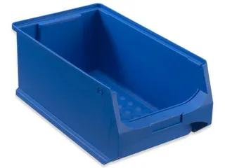 Zichtbak Hxbxd 150x200x350mm Pp Blauw Grip - 2