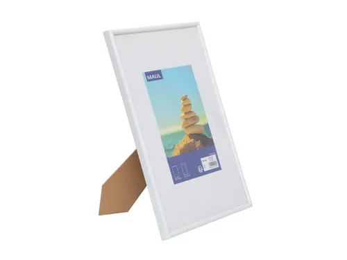 Fotolijst MAULart 21x30cm kunststof frame wit