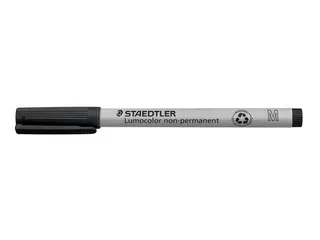 Viltstift Staedtler OHP Lumocolor 315 non permanent M 1.0mm Zwart - 4