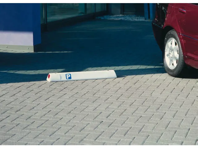 Parkeerplaatsmarkering L 900Mm Speciale Weersbestendige Kunststof Wit