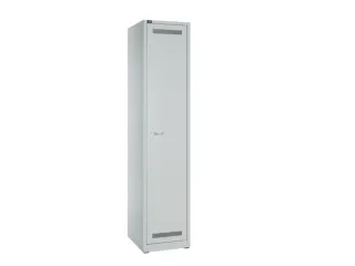 garderobekast,HxBxD 1850x400x500mm,1vak,vak B 400mm,cil.-slot - 2
