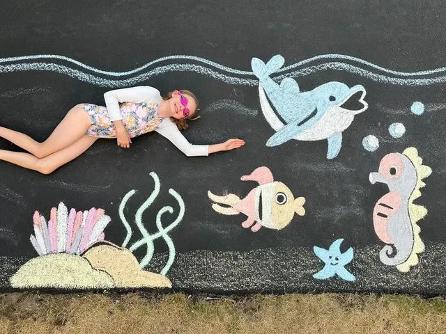 Stoepkrijt Eberhard Faber 6 kleuren