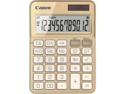 Canon KS-125KB calculator Desktop Basisrekenmachine Goud