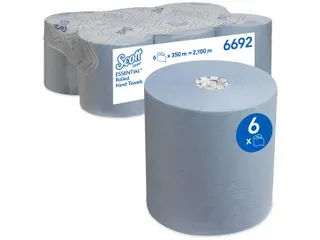 Scott 6692 Max Handdoekrol Blauw 1-Laags - 1
