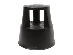 Opstapkruk Quantore 42cm kunststof zwart