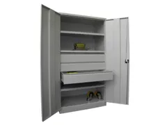 Materiaalkast Staal 1950x1040x630mm Zonder Scheidingswand 3legborden