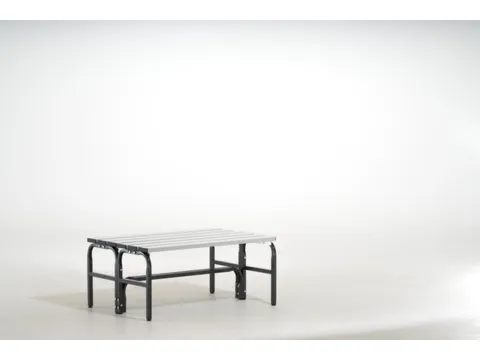 banc double HxL 450x1015mm barres alu RAL7016