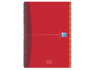 Adresboek Oxford Essentials A5 72vel dubbelspiraal assorti - 6