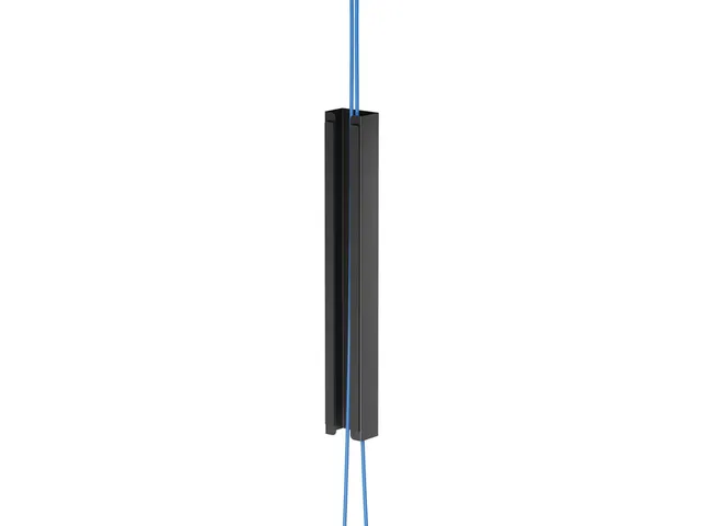 Kabelgoot staal Neomounts magnetische bevestiging 35cm zwart