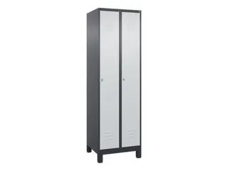 wasgoedverdeelkast,HxBxD 1950x600x500mm,vak B 300mm,cilinderslot - 1