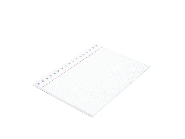 Ringbandinterieur Multo A5 17r ruit 5mm 90 grams 50 vel