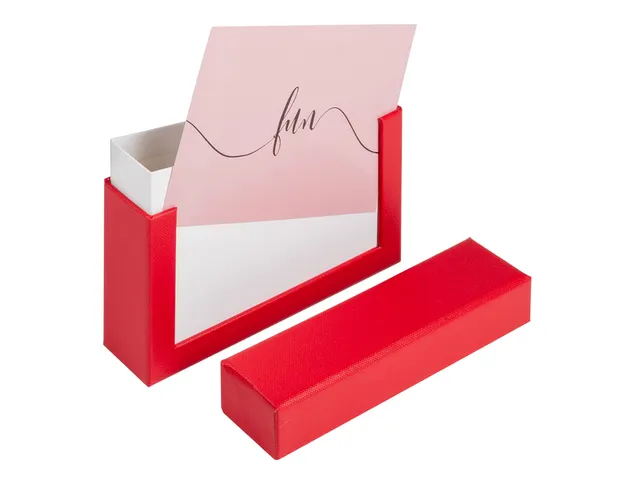 Fotobox walther design Fun 10x15cm 100 foto's rood