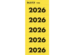 Rugetiket Leitz 2026 geel 100 stuks
