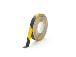 Antislip tape 15 Meter Zwart Geel DURALINE GRIP+ 25mm