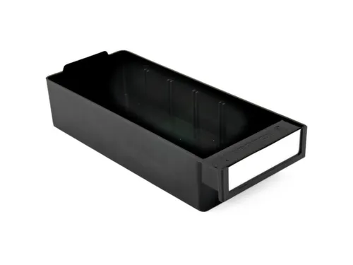 ESD-assortimentskast,HxBxD 550x310x180mm,48lade(n),laden zwart
