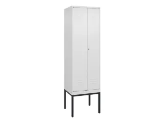 locker voor scheiding van kleding,HxBxD 2120x600x500mm,2vak - 1