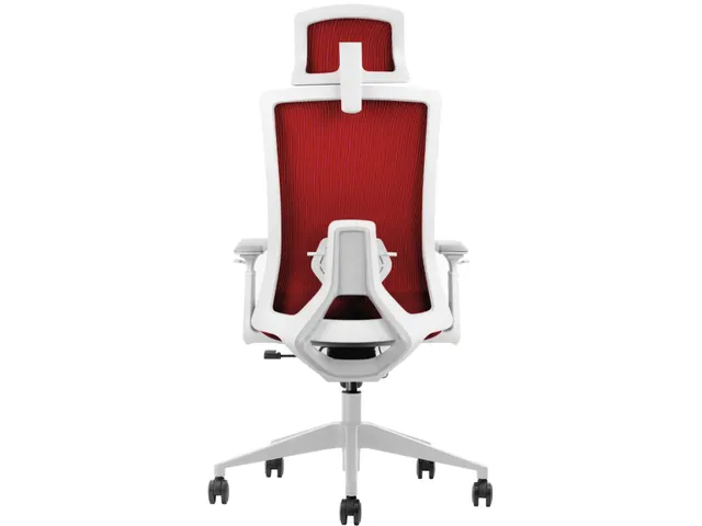 Siège de bureau ERGO approuvé EN 1335 rouge