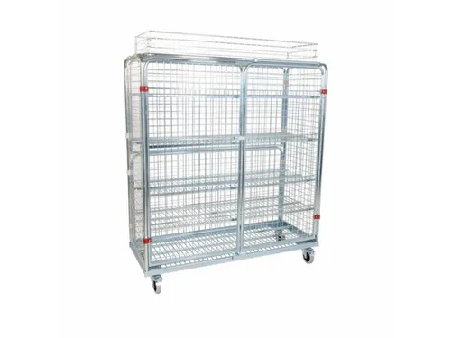 rolcontainer,draagverm. 500kg,HxLxB 1550x620x1500mm,nuttige H 1190mm