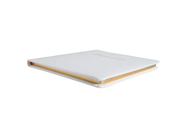 Gastenboek Alpille 2 6x22cm 140bl wit