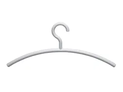 Kledinghanger MAUL acryl 460X190mm wit 5 stuks
