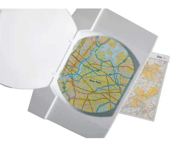 Loeplamp LED MAULvitrum Met Tafelklem Wit