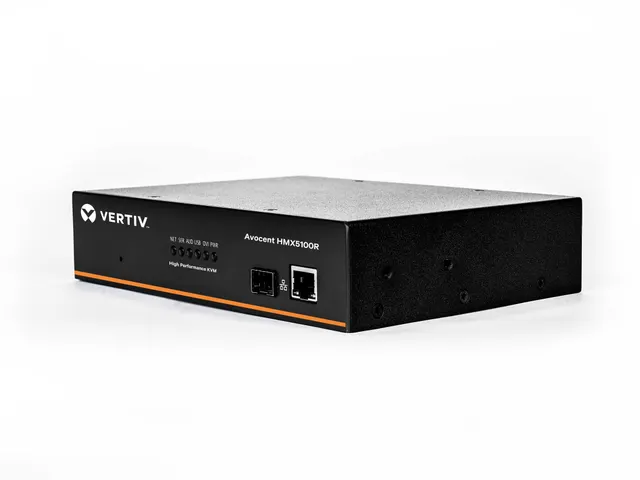Avocent HMX de Vertiv RX DVI-D simple, USB, audio, récepteur SFP, UE