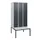 Dubbeldekse dekenkist,HxBxD 1950x900x815mm,3x2vak.,vak B 300mm
