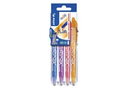 Rollerpen Pilot Frixion Ball 0.7 Set2Go BL-FR7 4 stuks fun kleuren