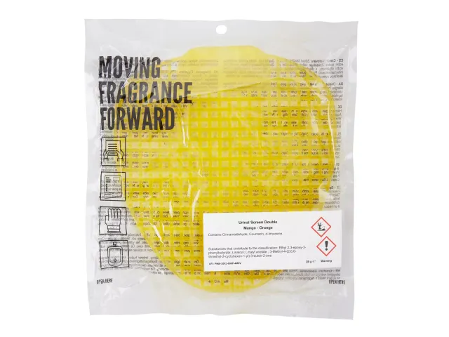 Urinoir matjes Mango Geel 497413 10 Stuks