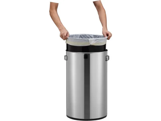 Afvalbak Urban Bin 90 Liter Mat Rvs