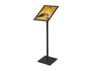 Office Design Menustandaard A3 Zwart Enkelzijdig 25 mm Kliklijst - 10