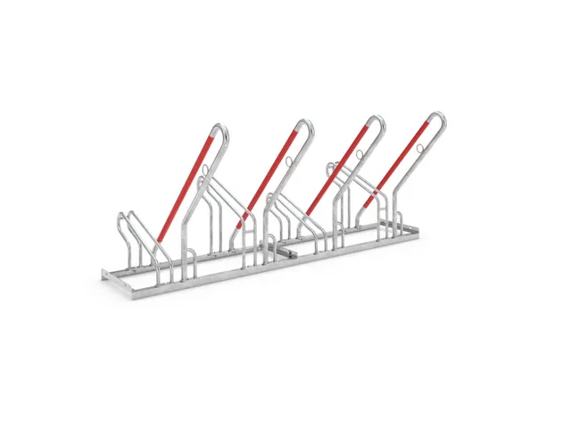 fietsbeugel,L 2000mm,4instelplaatsen,gebruik eenzijdig,vuurverzinkt