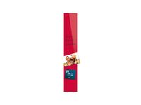 Glas/magneetbord Be!board 10x60 Cm Rood