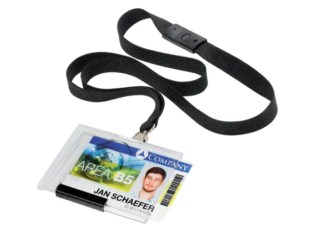 Badge Durable 8922 Pushbox Mono 54X87Mm