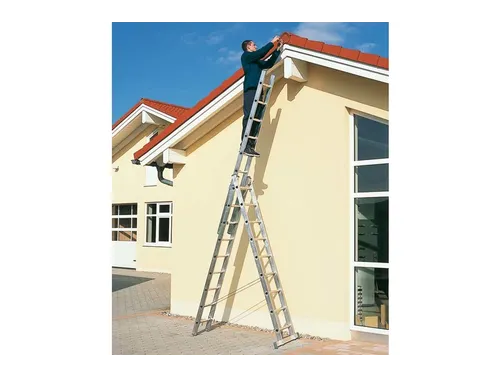 multifunctionele telescoopladder,3x8,sporten,balk L 2,42-5,25m