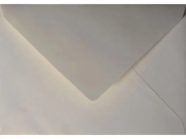 Envelop Papicolor EA5 156x220mm metallic ivoor pak à 6 stuks
