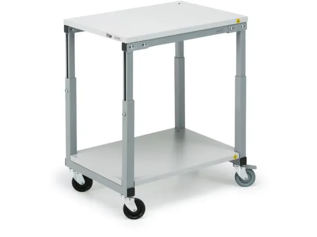 ESD-legbord v. bijzetwagen v. montagetafel BxD 700x500mm hout grijs