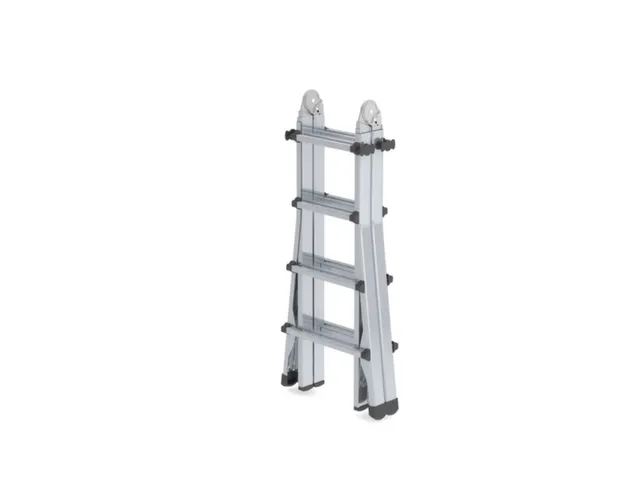 multifunctionele telescoopladder,4x4,sporten,balk L 2,5-4,2m,aluminium