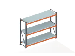 Breedvakstelling Basisveld 2200x2870x800mm 3 Stalen Legborden 2400kg