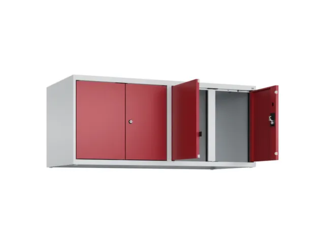 opzetkast,v. locker voor scheiding van kleding,4vak.,vak B 300mm