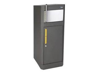 afvalbak,25l,HxBxD 835x315x336mm,brandbeveiligingsklasse A1 - 1