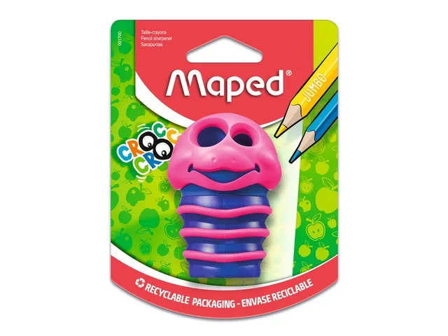 Puntenslijper Maped Croc Croc Bug 2-gaats assorti