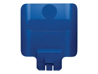 Paneel Rubbermaid Slim Jim Recyclestation voor label blauw - 1