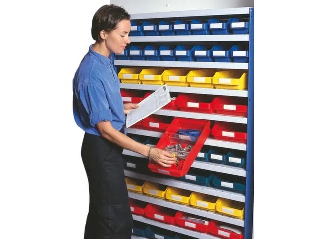 Bacs À Bec Compartimentables Polypropylène Hxlxp 95X240X400Mm Vert