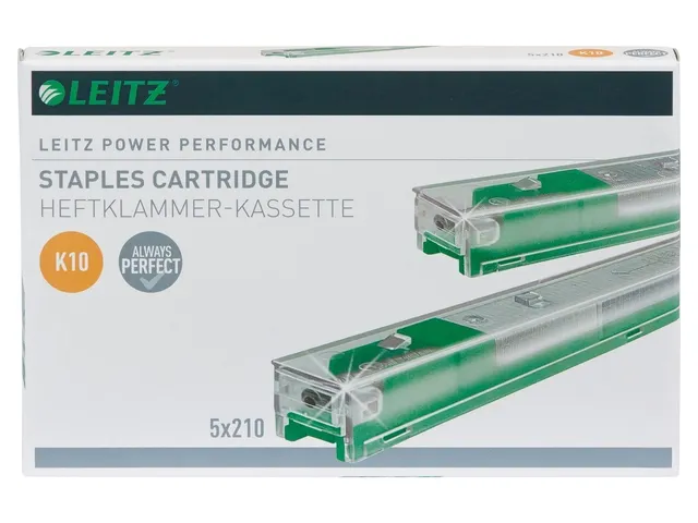 Nieten Leitz cassette K10 26/10 verzinkt 1050 stuks