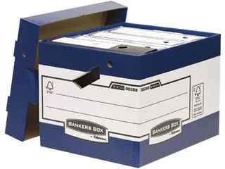 Archiefdoos Formaat 33,3 X 29,2 X 40,4 Cm Blauw - 3