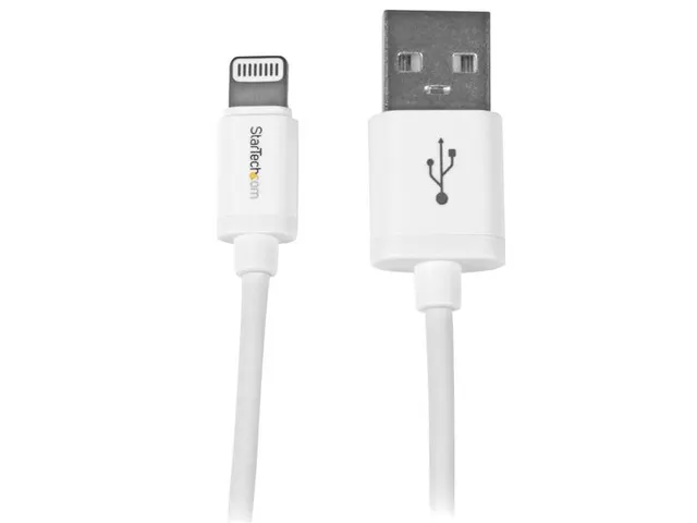 1 Meter Apple 8-polige Lightning-connector Usb Kabel Wit